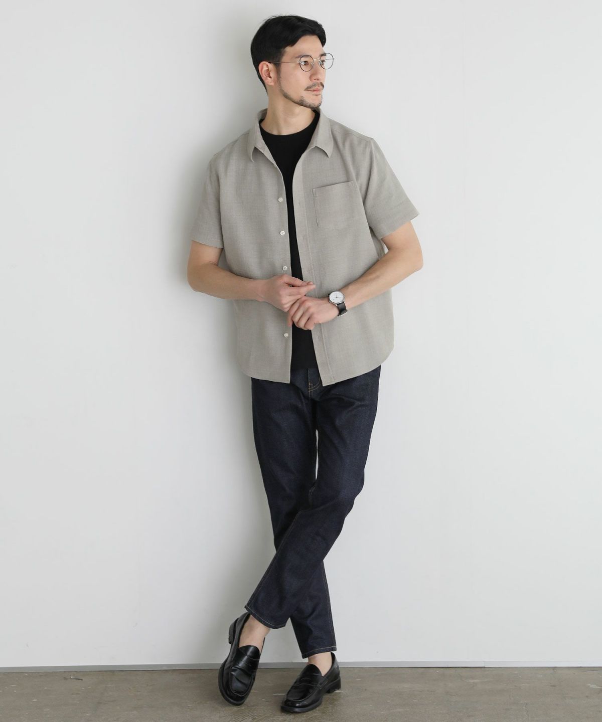 イージーケア・吸水速乾・通気性・軽量】綿麻ライクテックキャンバス