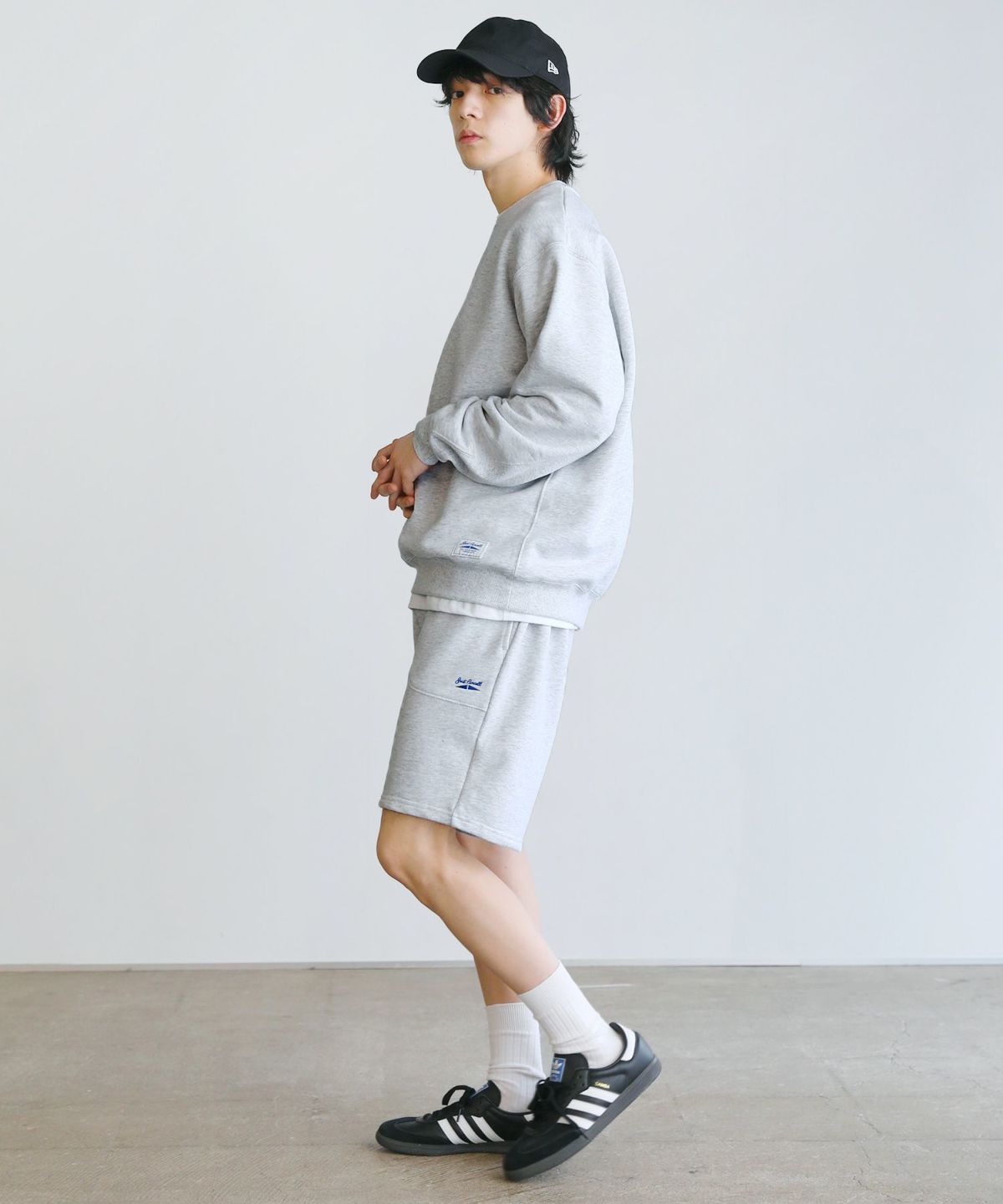 rough&amp;swell スウェットハーフパンツ カジュアルゴルフドットコムby PALM SPRINGSにrough&swell［ラフ
