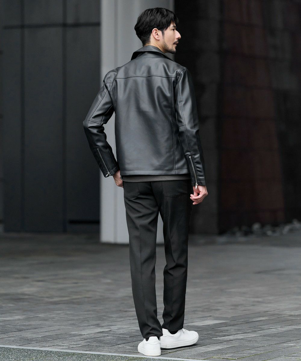 ダブルレザーライダースジャケット ライダースジャケット メンズ レザージャケット ダブルライダース