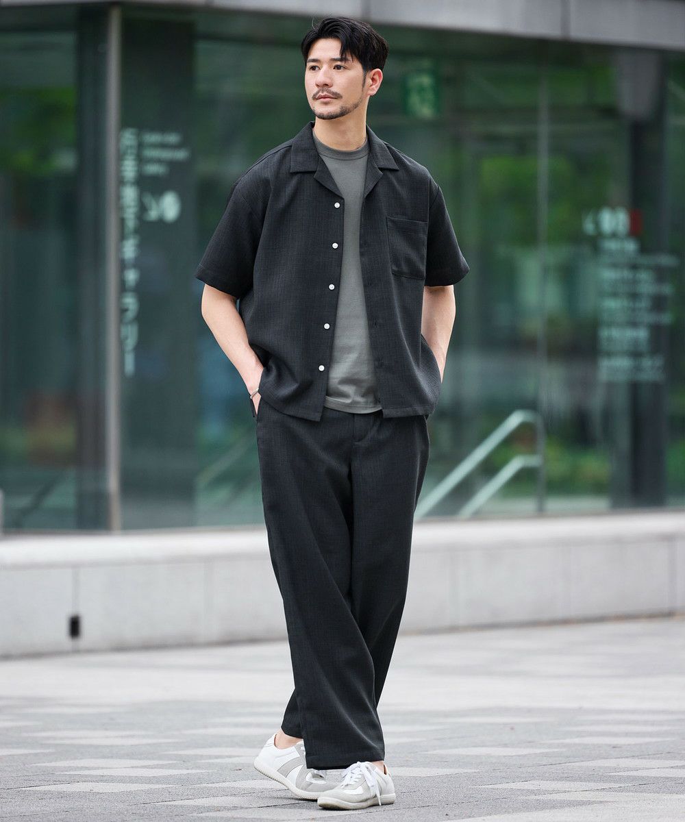 イージーケア・吸水速乾・通気性・軽量】コットンリネンライクテック