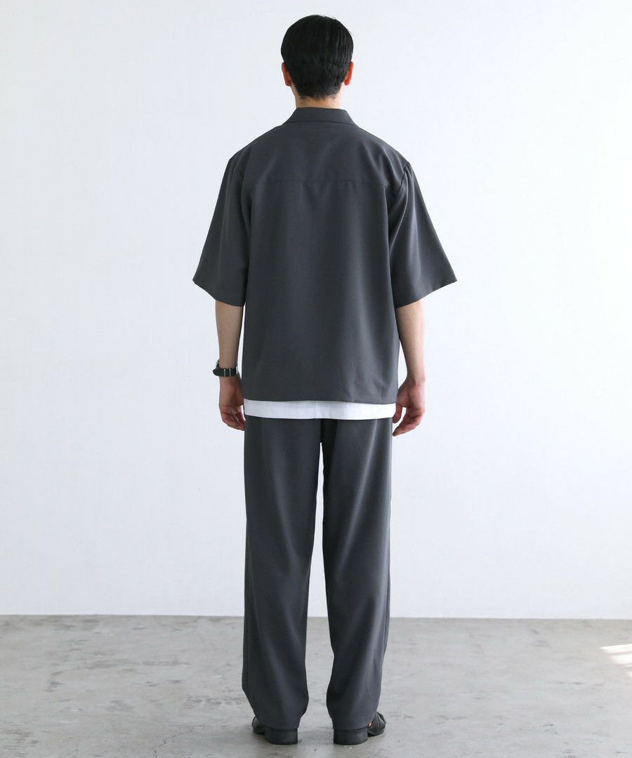 接触冷感上下セット グレー eyedy ちょっとそこまで 冷感インナー 上下セット メンズ 作業服 接触冷感 インナー