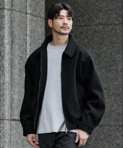 メルトンショートダブルジップ2WAYネックブルゾン | 【公式】SPU スプ