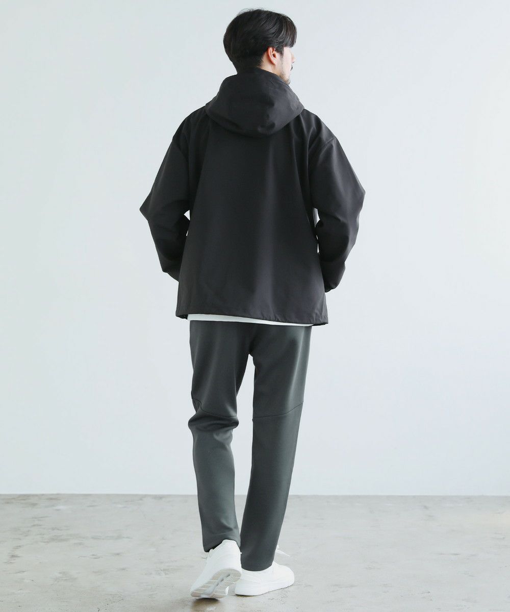 撥水/防風/透湿/止水ジップ〉3レイヤー機能性2wayスタンドネック