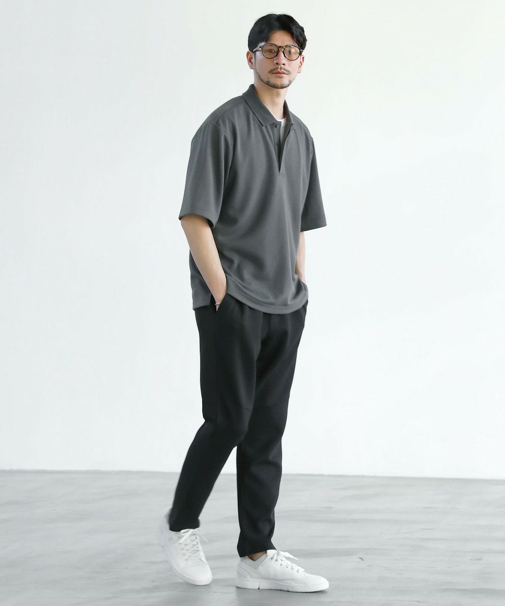 セットアップ対応】ハイポンチテックイージーテーパードパンツ