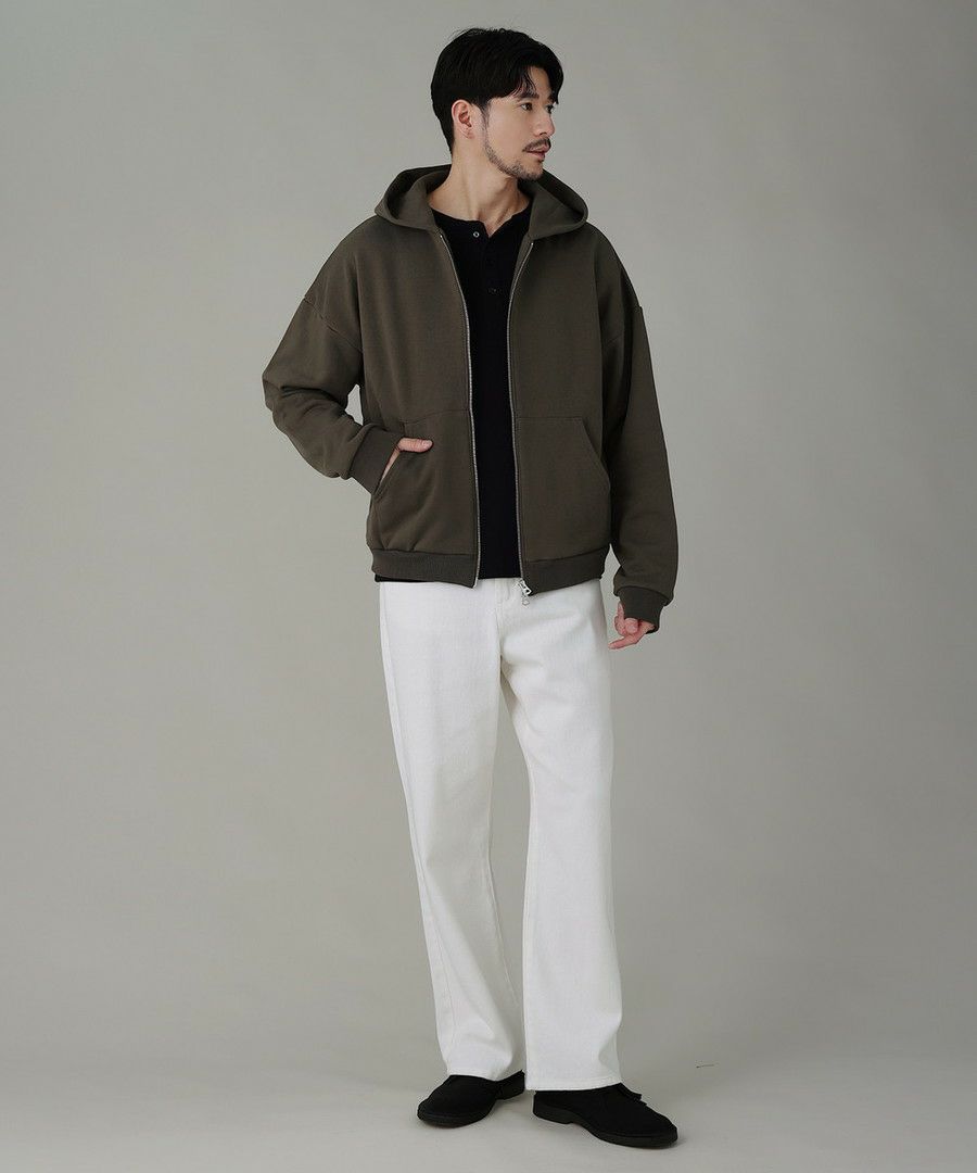 日本製和歌山11オンスボクシークロップドZIPパーカー | 【公式】SPU