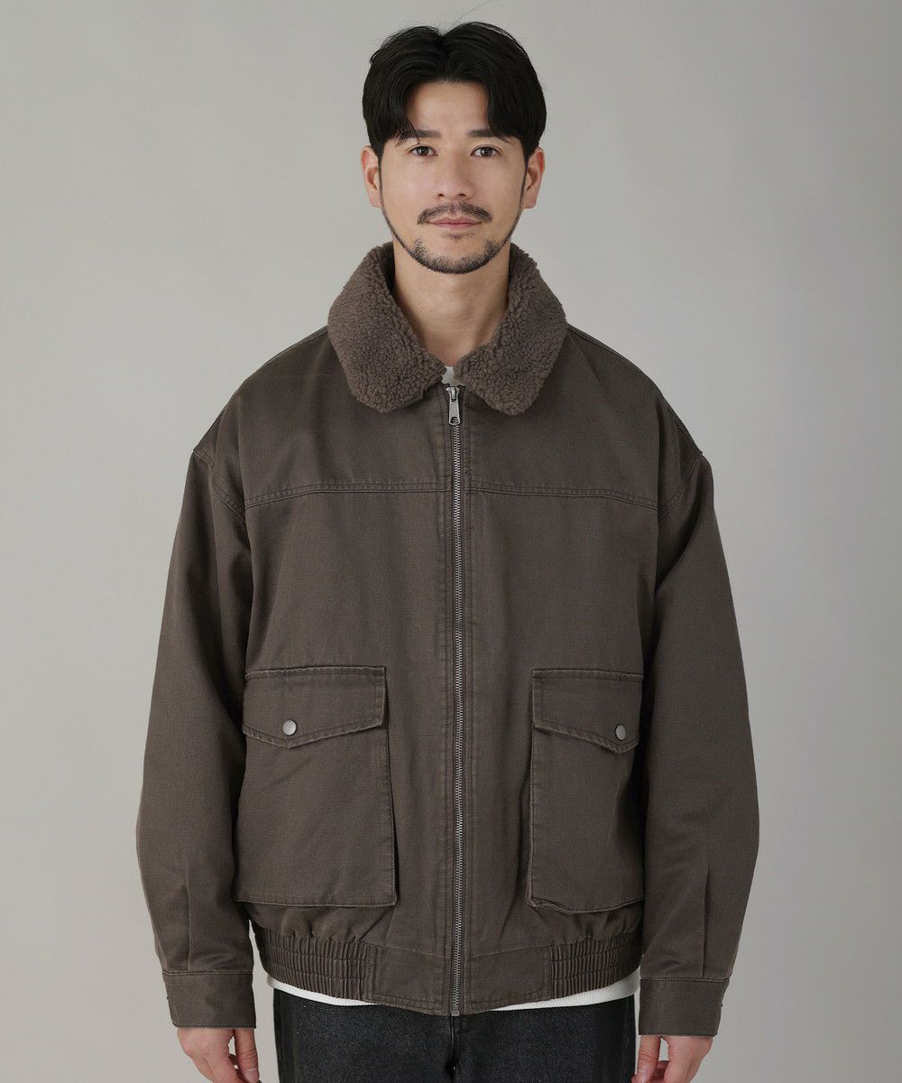 襟ボア取り外し可能2wayフライトジャケット | 【公式】SPU スプ公式